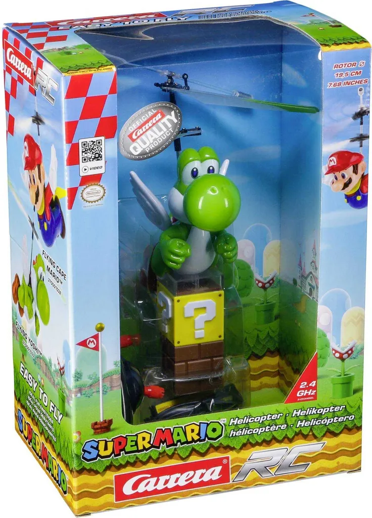 Hélicoptère Carrera RC Air Super Mario Flying Yoshi 370501033 2,4 GHz