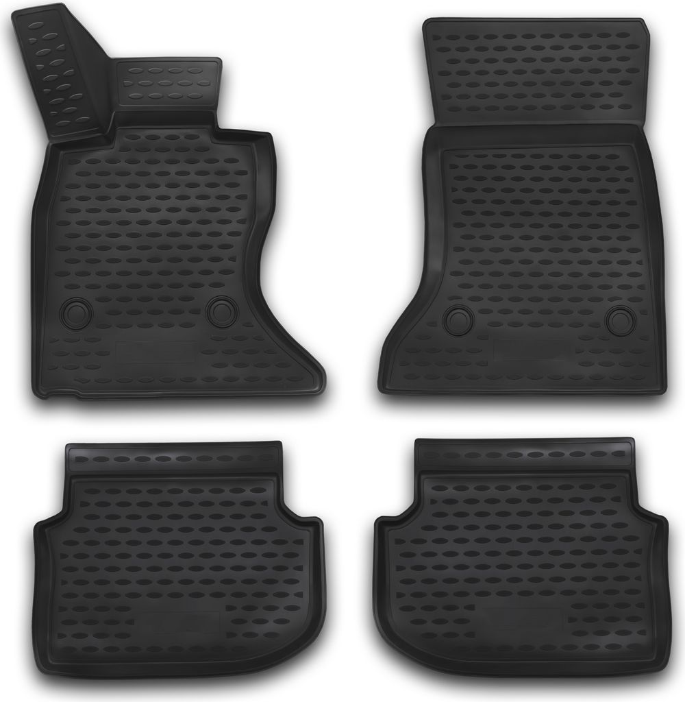 AD Tuning Gummi Fußmatten Set für 5er BMW F10 / F11, Bj. 3/2010-9/2013