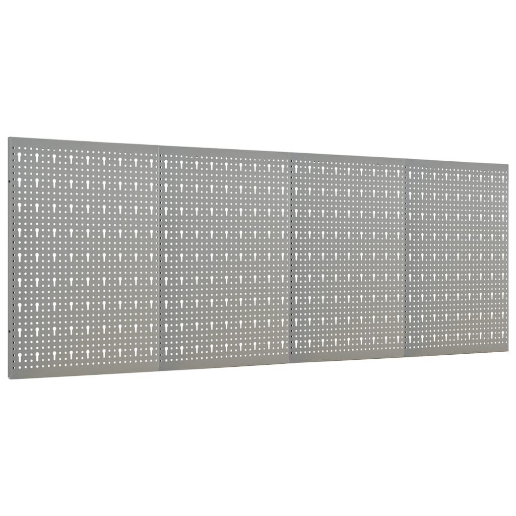 vidaXL Ścianka na narzędzia 4 szt. 40×58 cm stalowa Zdjęcie produktu 