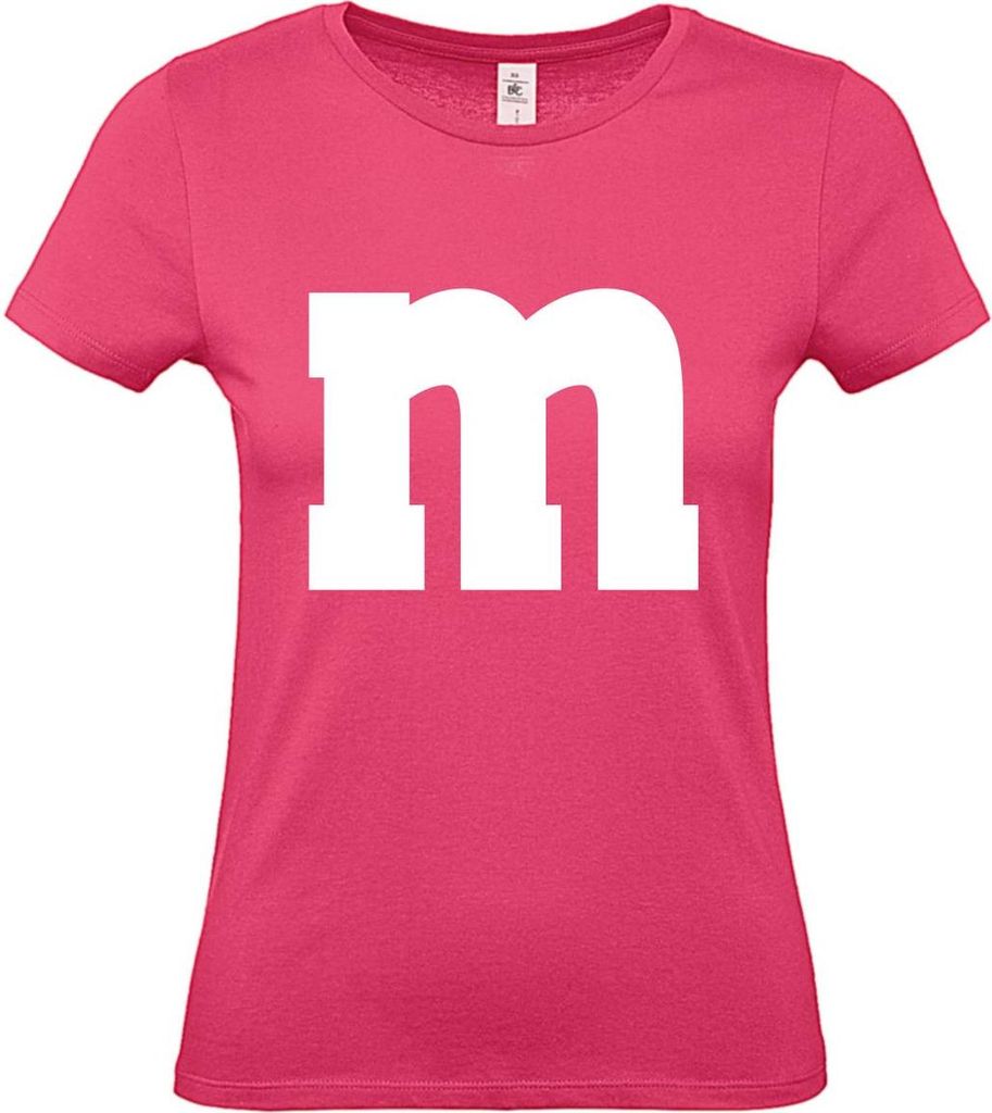 MM Shirt T-Shirt 100% Baumwolle M&M Damen Kostüm Produktbild 