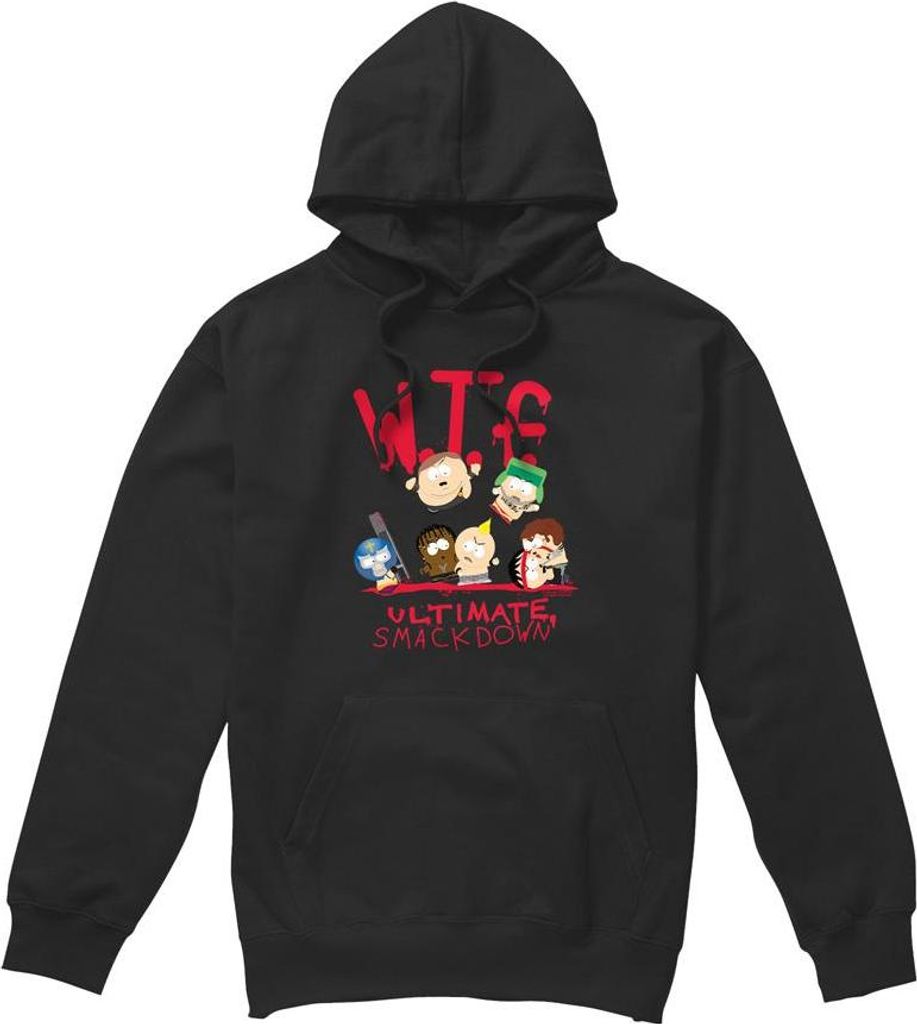 South Park - "WTF Ultimate Smackdown" Kapuzenpullover für Herren TV9275 (XL) (Schwarz)