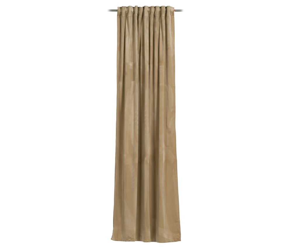 GÖZZE Schlaufenschal MAGNUM taupe BH 135x245 cm braun Vorhang