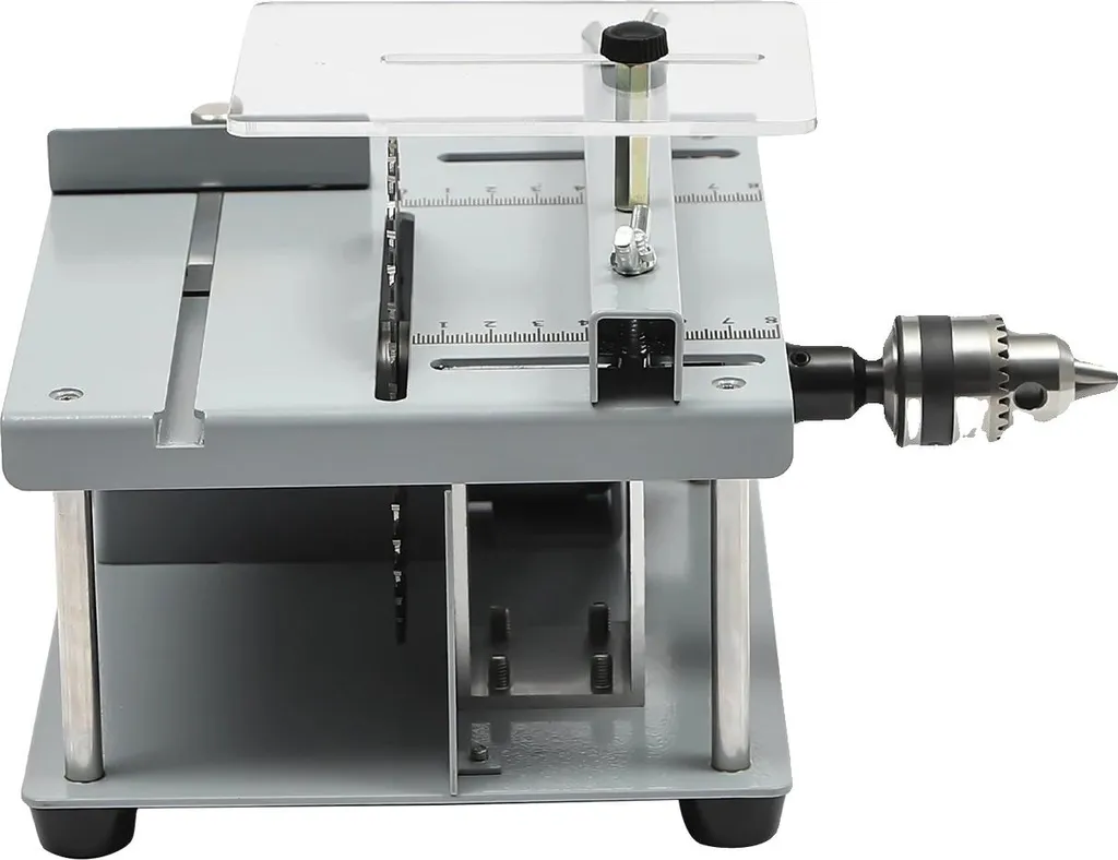 Mini scie de table 96W robuste en acier avec alimentation 110-240V