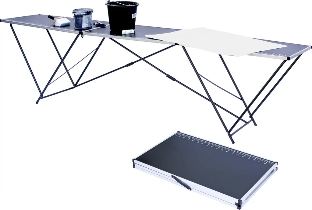Table à tapisser pliable 3m - Finissez vos travaux sans mal de dos