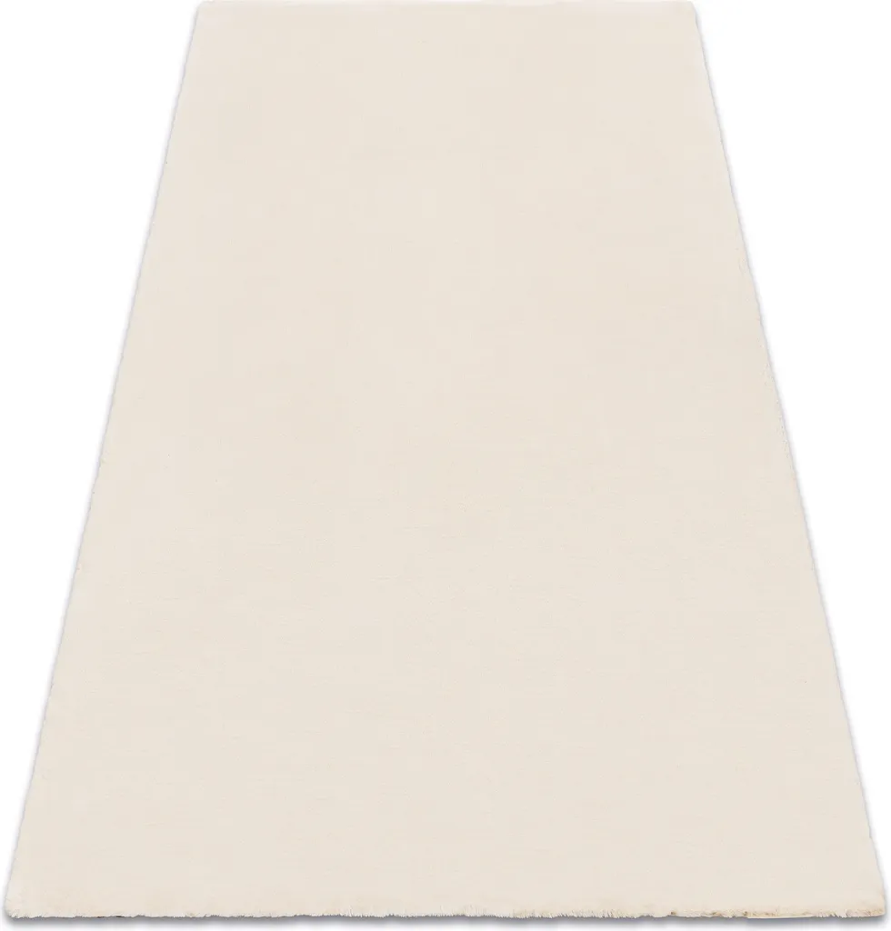 Tapis de Chambre Beige 160x220 cm - Tapis Doux pour Descente de Lit Shaggy