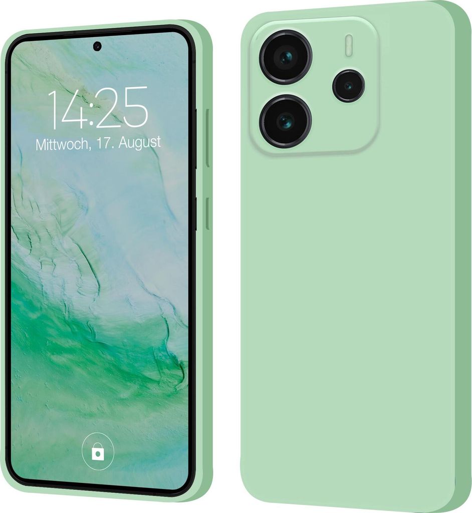 Hülle für Xiaomi Redmi Note 14 Case Cover Bumper Silikon Produktbild 