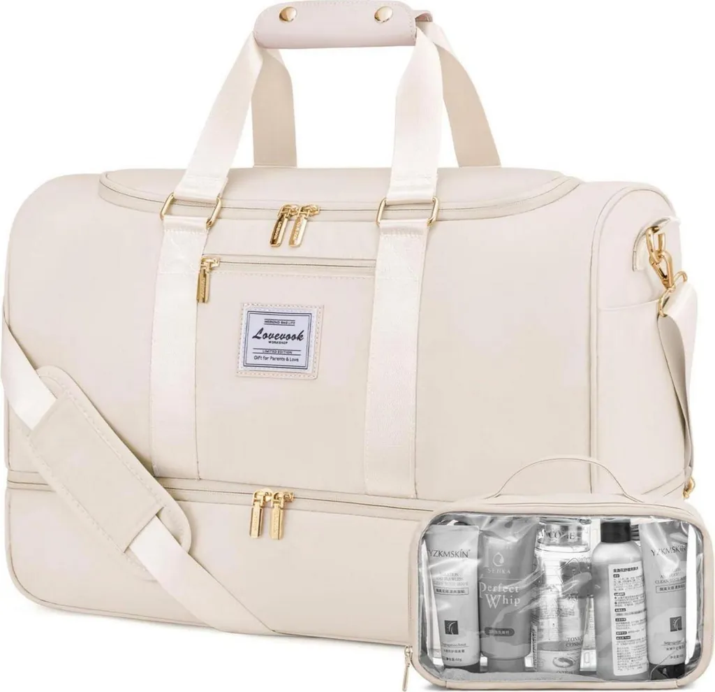 Borsone Da Palestra Da 70 L, Grande Borsa Sportiva Da Uomo, Zaino Da