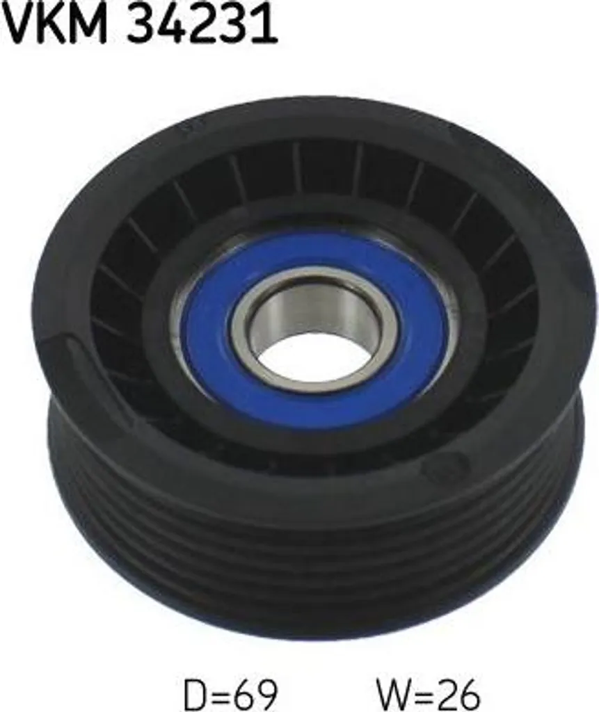 Rullo Rinvio SKF VKM 34231: Analisi Tecnica e Compatibilità OE