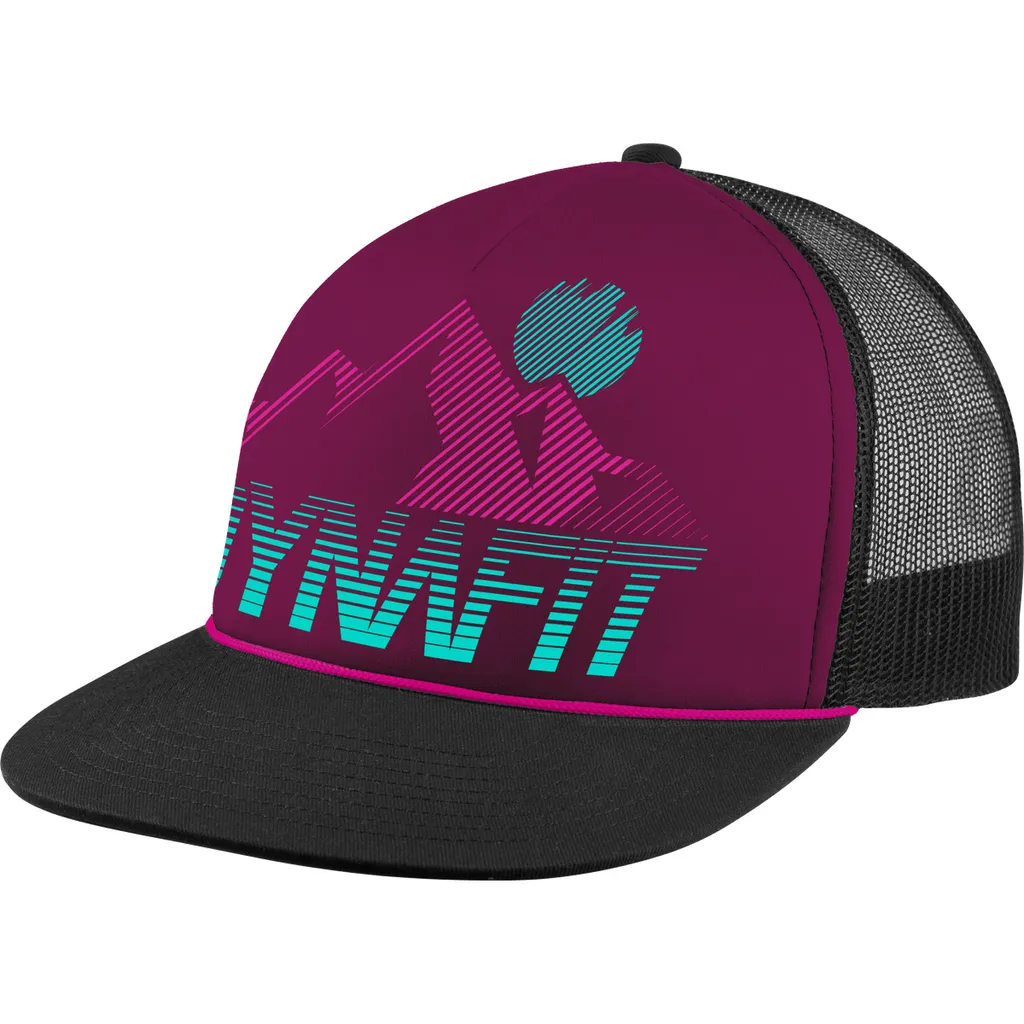 Cappellino Dynafit Graphic Trucker Beet Red - Accessorio Trail & Lifestyle