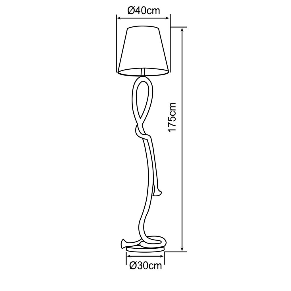 Metall-ART Design Leuchtturm Lampe 54 cm