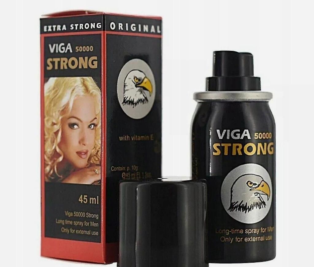 VIGA 50000 Super Spray Rosso per uomo 45 ml Immagine del prodotto 