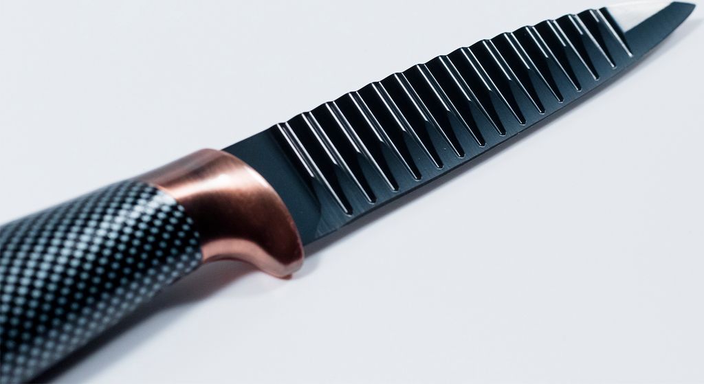 6tlg. Messerblockset KING® CARBON DESIGN Edelstahl Produktbild 7