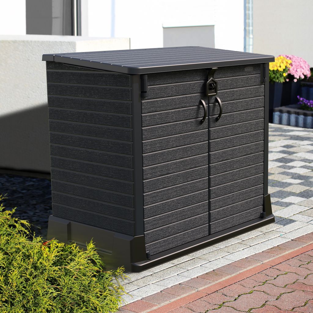 Duramax StoreAway Aufbewahrungsbox 2er Mülltonnenbox 850 l, Produktbild 