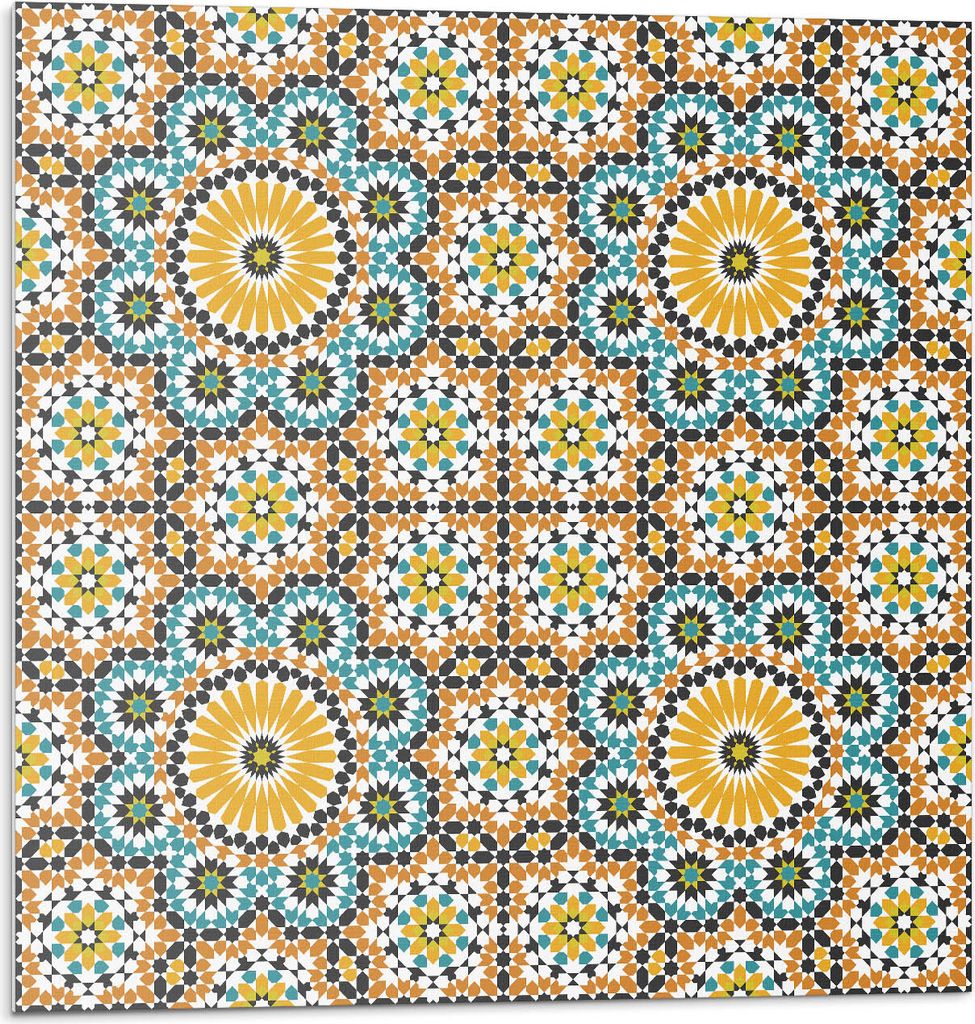 Mosaikmuster Mit Blumen – Selbstklebend – Wandverkleidung – Wandpaneel – Wanddeko – Dekorative Wandpaneele – 3D Wandpaneele – Wandges...