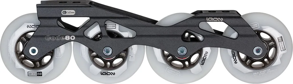 Châssis Roller Freeskate Iqon Code 80 complet 4x80mm Longueur 243mm