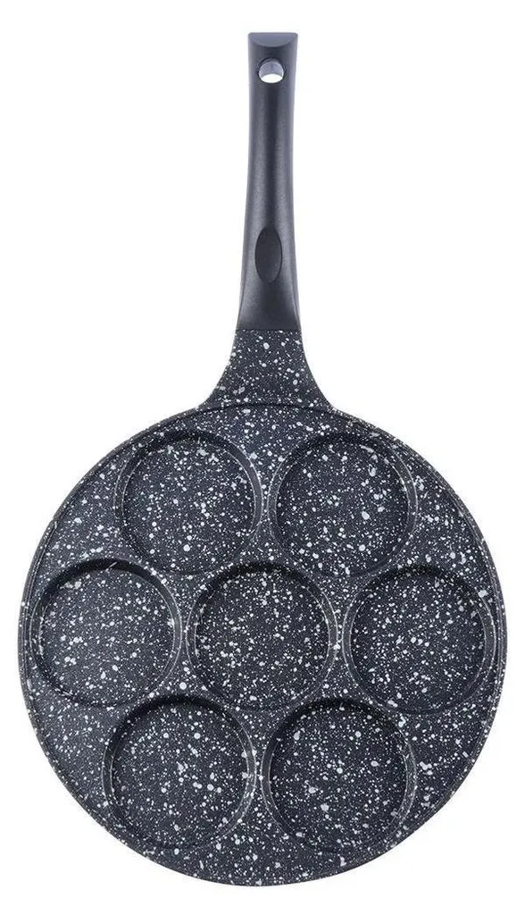 OFFERTA ORION 112974: Padella 7 Fori 27cm - Pancake e Uova TOP - 10