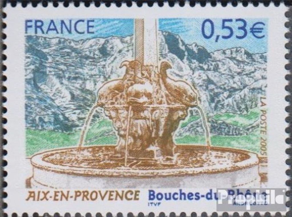 Briefmarken Frankreich 2005 Mi 3928 (kompl.Ausg.) postfrisch Tourismus