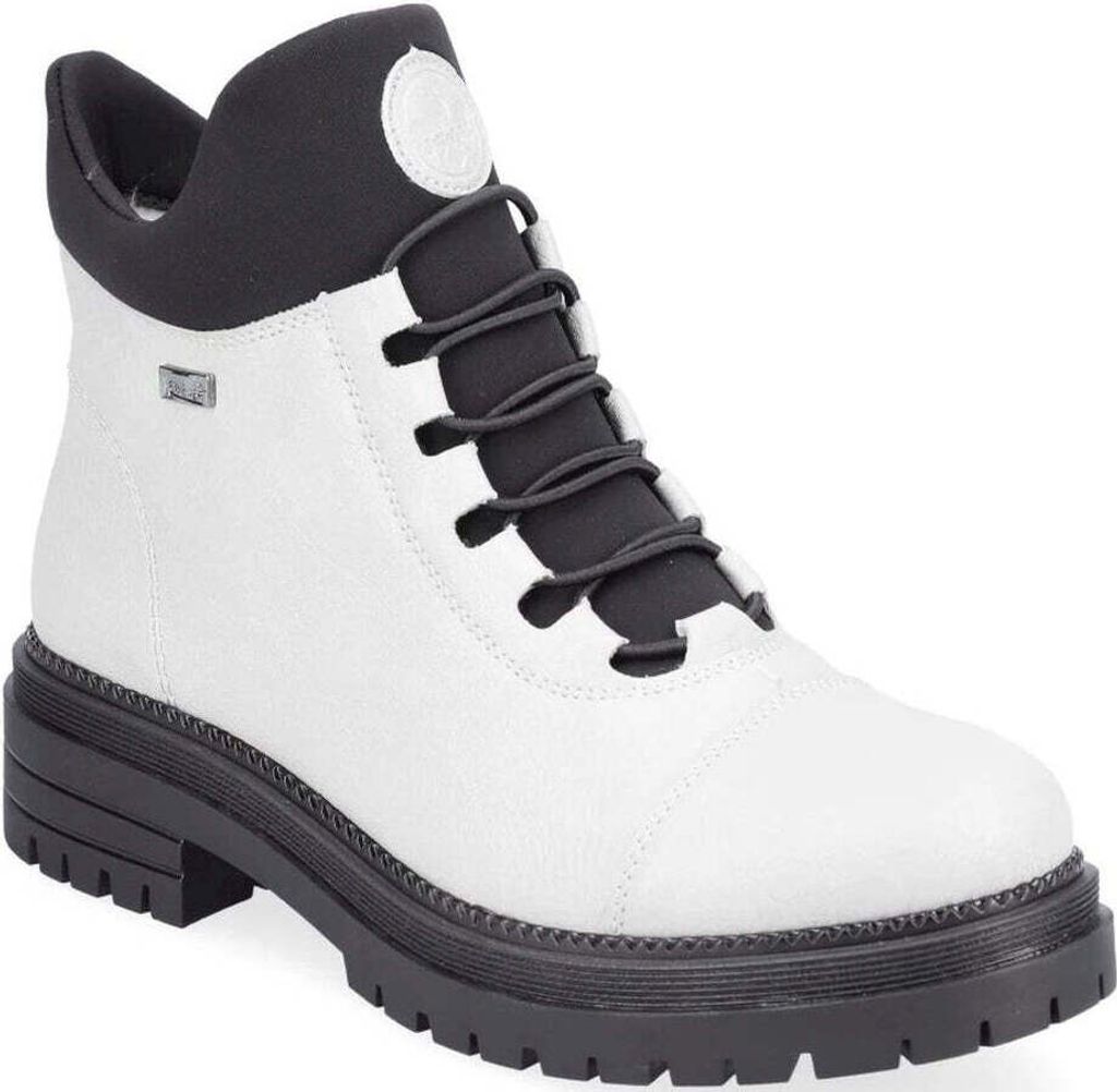 Rieker Damen Stiefeletten Y3163-80 Farbe: Weiß Größe: 36