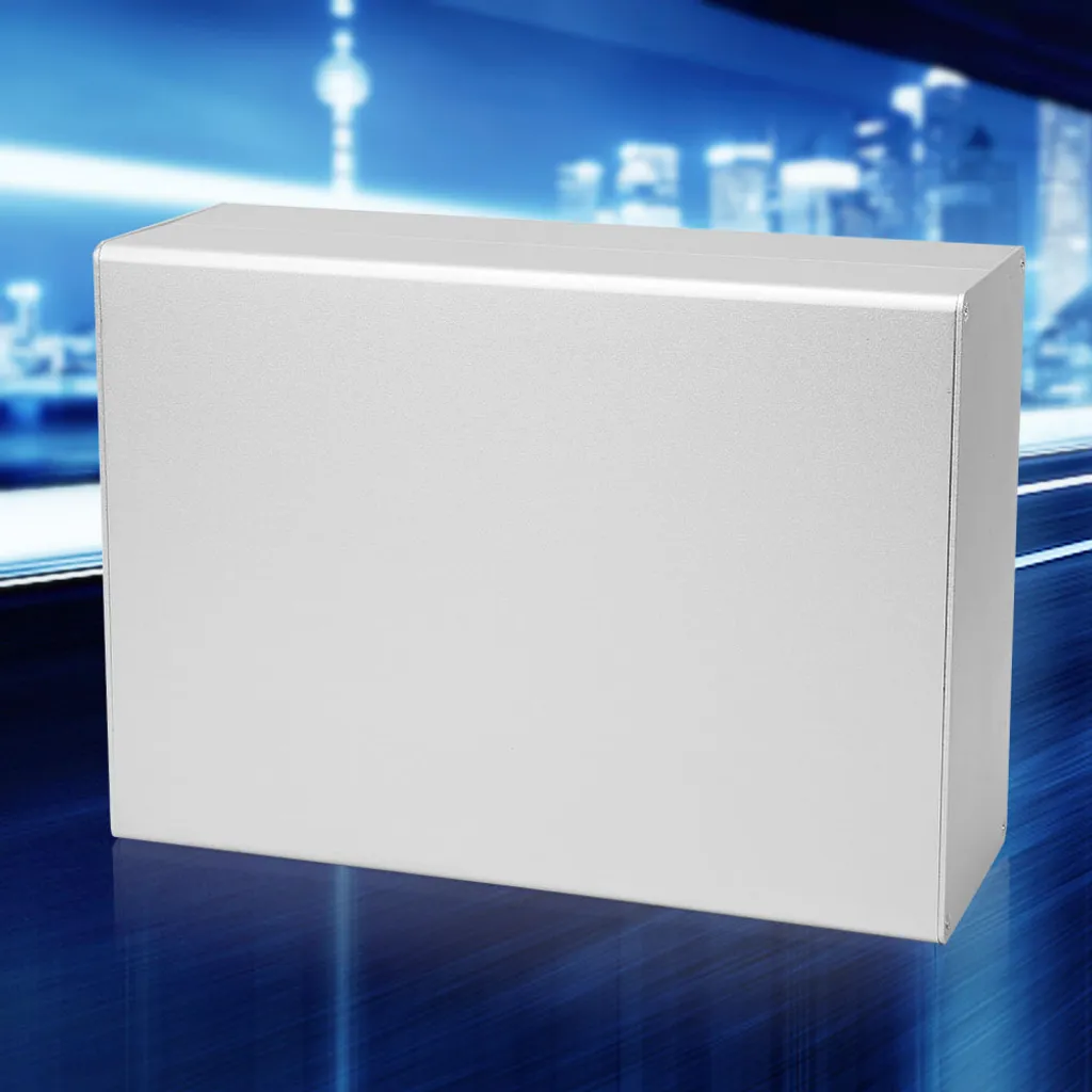 Boîtier électrique en aluminium robuste avec dissipation thermique intégrée