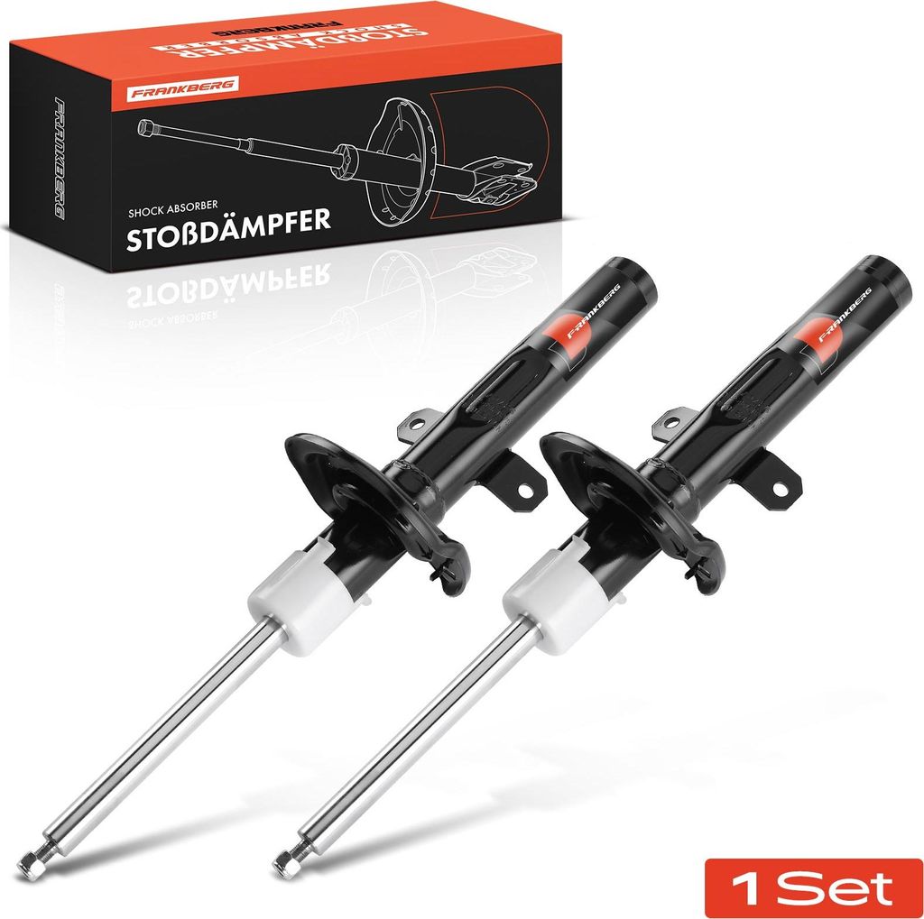 Frankberg 2x Stoßdämpfer Vorderachse für Ford Transit Custom V362 F3 FY FZ Transit V363 Bj ab 2013