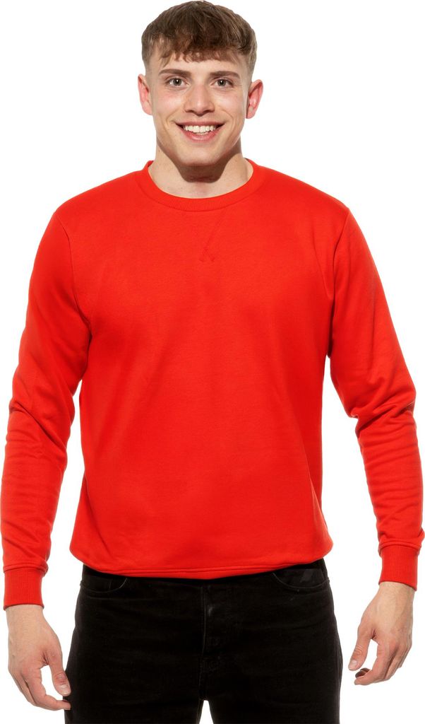 Cotton Prime Sweatshirt - Pullover Sweater M rot
