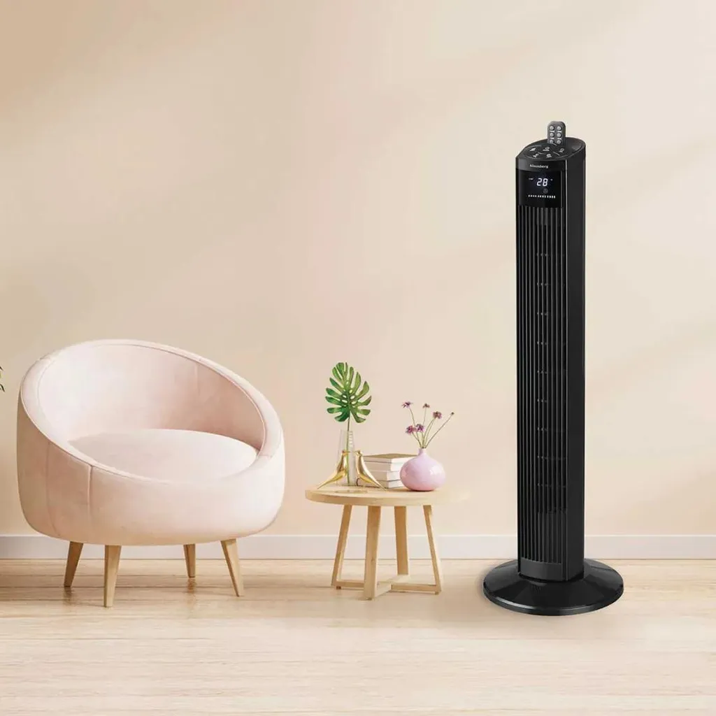 Ventilateur Colonne avec Télécommande et Minuterie Programmable 50W - 9