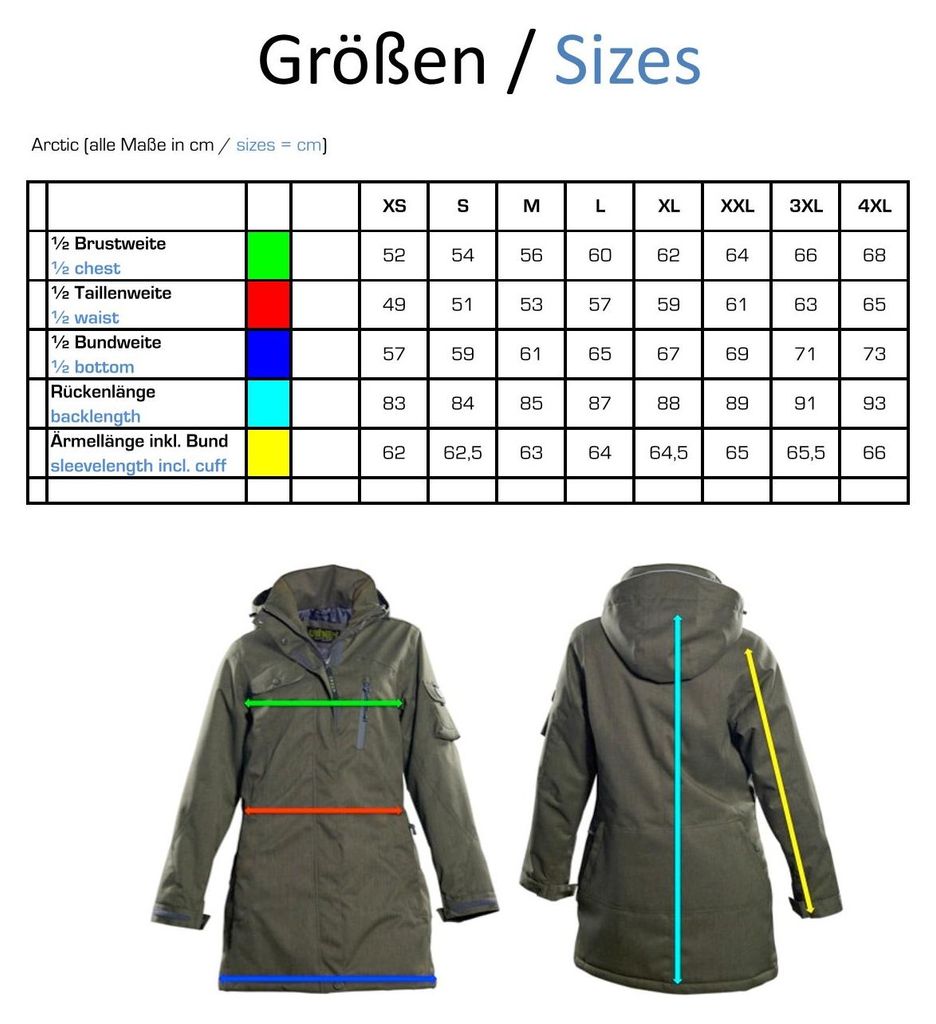 Owney Arctic Winterjacke Damen Schwarz L wetterfest Hundehalter Winter Wanderjacke atmugsaktiv Parka mit vielen Taschen