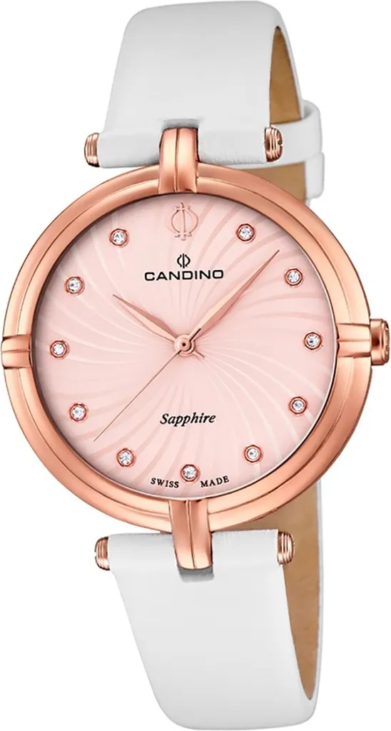 Candino D2UC4600/1 Montre analogique en acier inoxydable femme élégante
