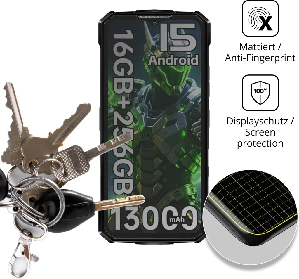 Pellicola Vetro Temperato Mr.Shield Per Doogee X95/X95 Pro