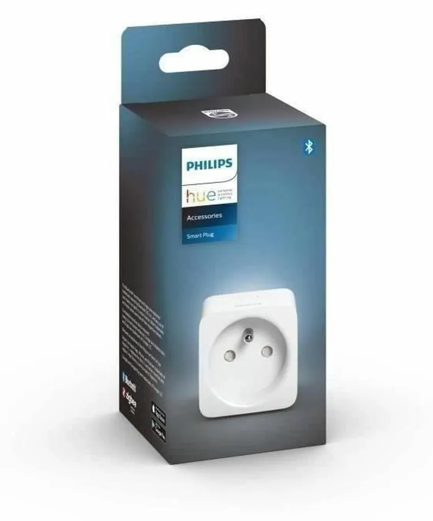 Philips Hue Smart Plug 929003050901 Prise Connectée Zigbee et Bluetooth