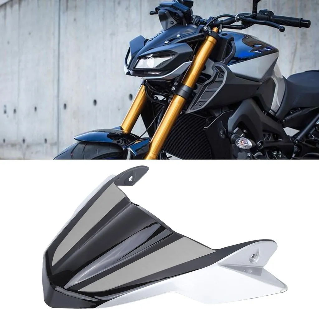 Déflecteur Winglet Gris en ABS Résistant pour Yamaha MT-09 2017-2020