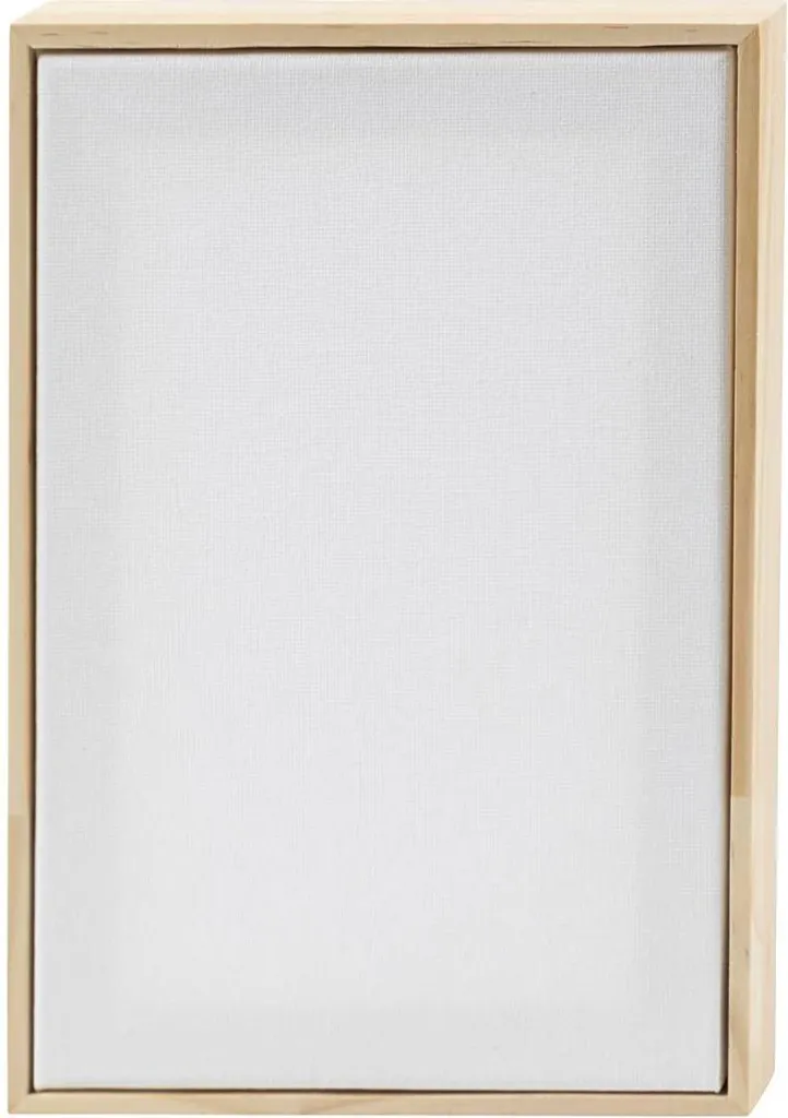 Toile à peindre 280g blanc avec cadre 15,8x23,8 cm lot de 10 châssis