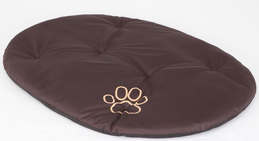 Hundekissen Hundekorb Kissen Hundepolster Hundehütte Polster Betten große Hunde R1 - 41 x 35 cm Dunkel Braun