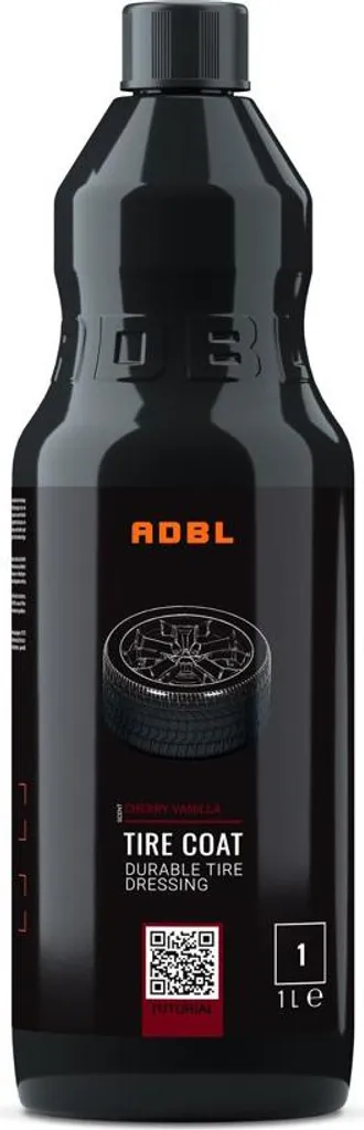 ADBL Tire Coat 1L produit entretien pneu et caoutchouc noir de voiture