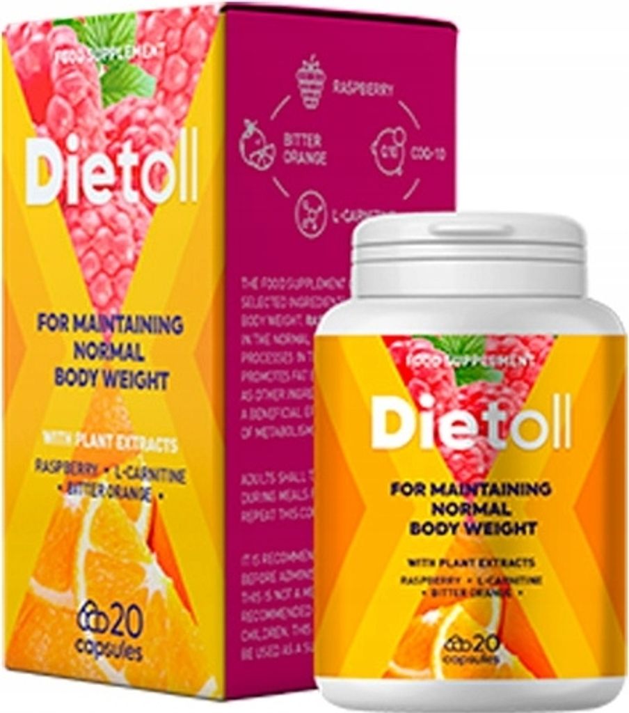 Dietoll Suplement Diety 20 Kapsułek Obrázek produktu 