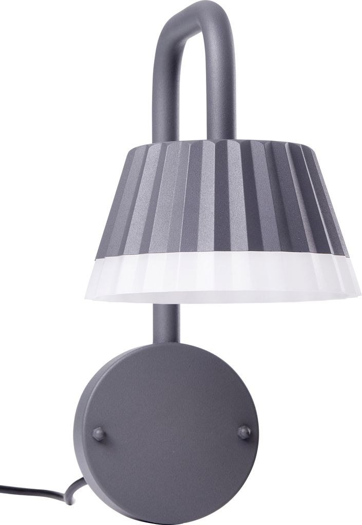 LED Aluminium Außenwandlampe Wandleuchte Terassenleuchte Produktbild 