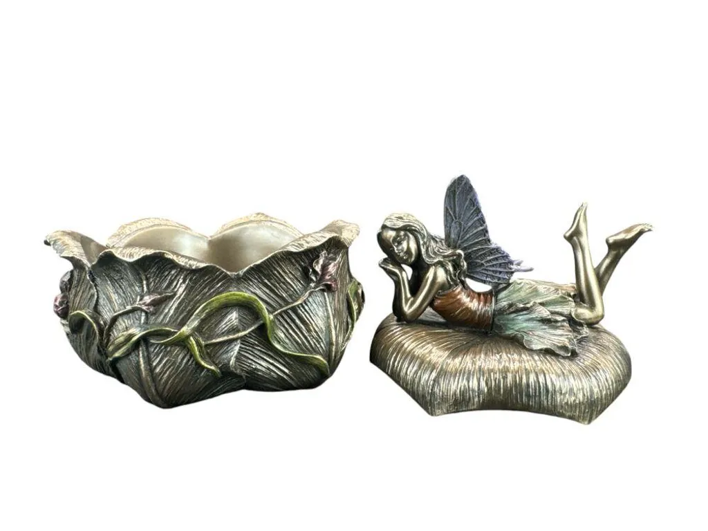 Boîte rangement bijoux elfe bronze - Solution élégante et décorative - 2