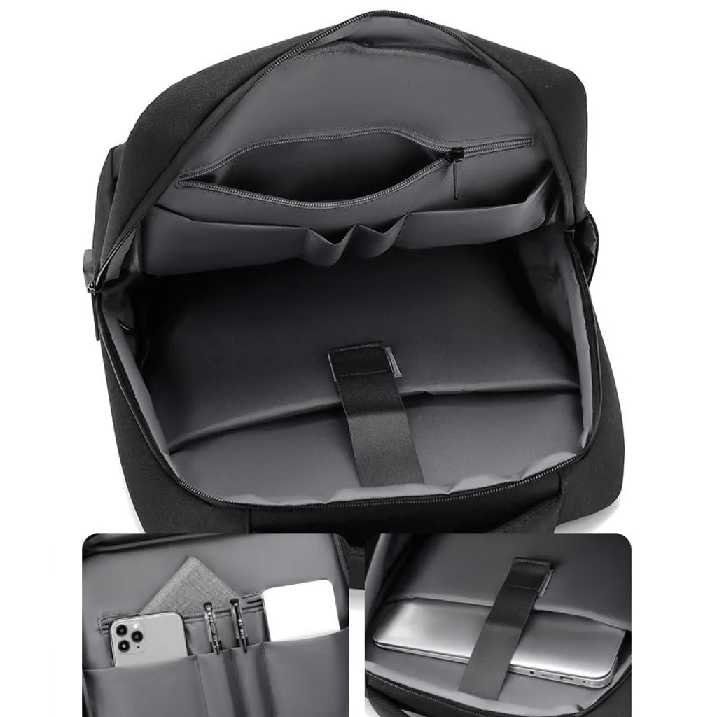 Sac à dos Permani Dingo PLC2105GREY résistant pour PC portable 15 pouces