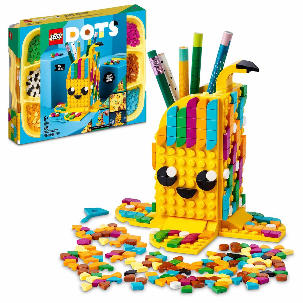 LEGO DOTS Uroczy banan — pojemnik na długopisy, Zestaw do Zdjęcie produktu 