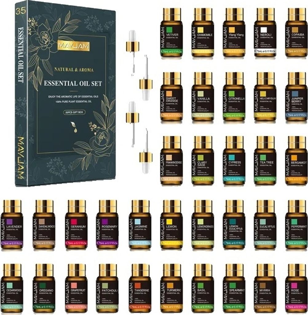 Dárková sada esenciálních olejů, relaxační vůně, péče o Obrázek produktu 