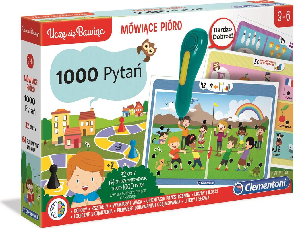 Cle.mowiace Pioro 1000 Pytan 50653 Zdjęcie produktu 