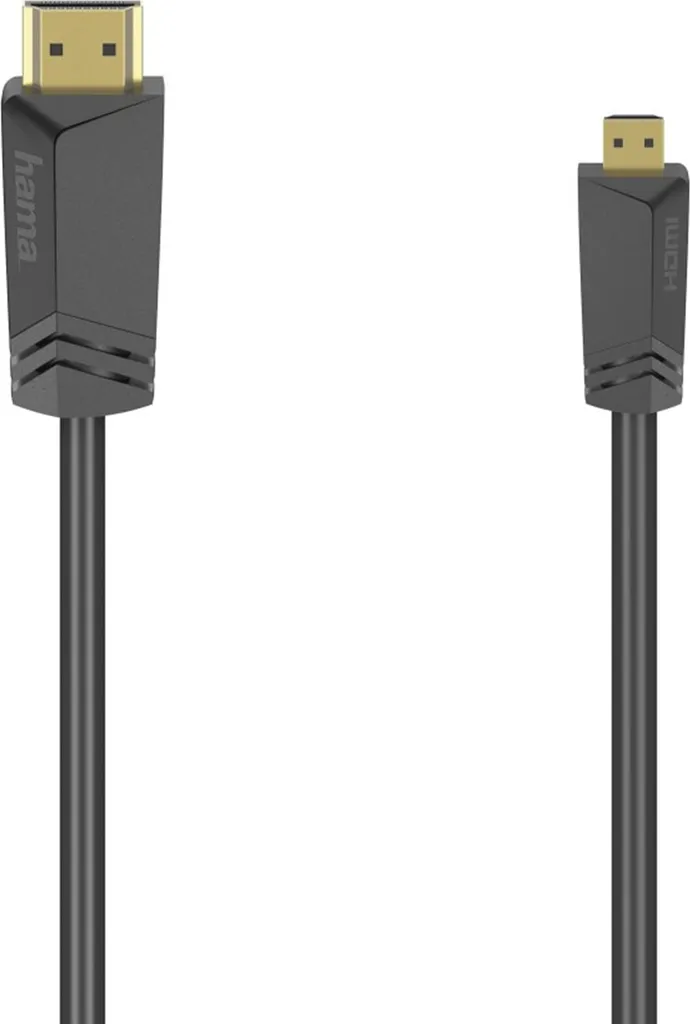 Cavo Professionale Hama Micro HDMI 4K - Standard High Speed 1.5m - 2