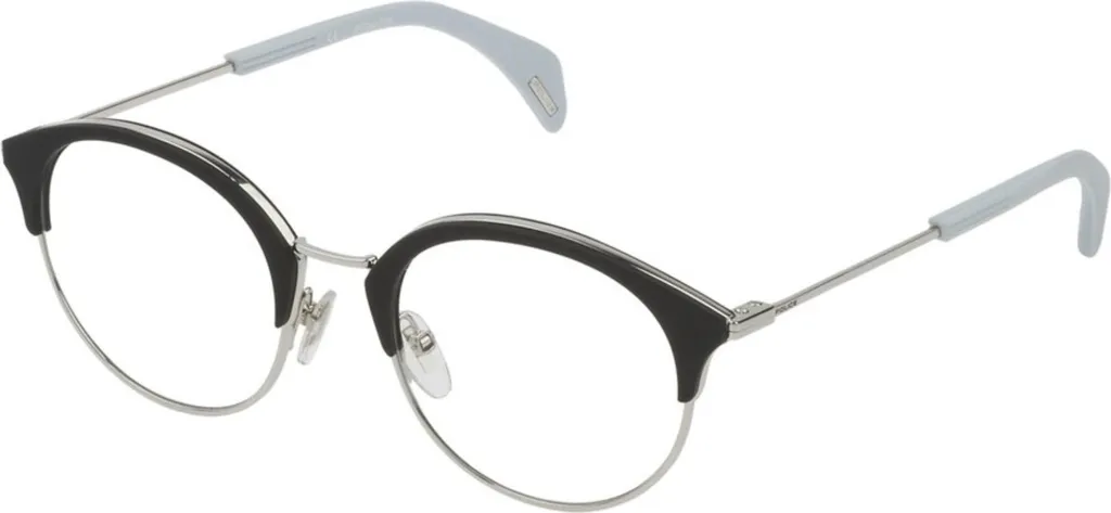 Police VPL730 50579Y Lunettes en Acétate Havane Confort Premium