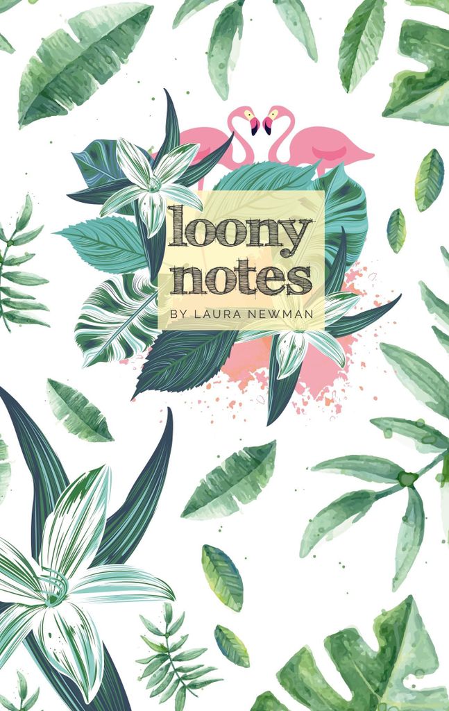 Notizbuch 'Loony Notes', Deutsch, Taschenbuch, 124 Seiten