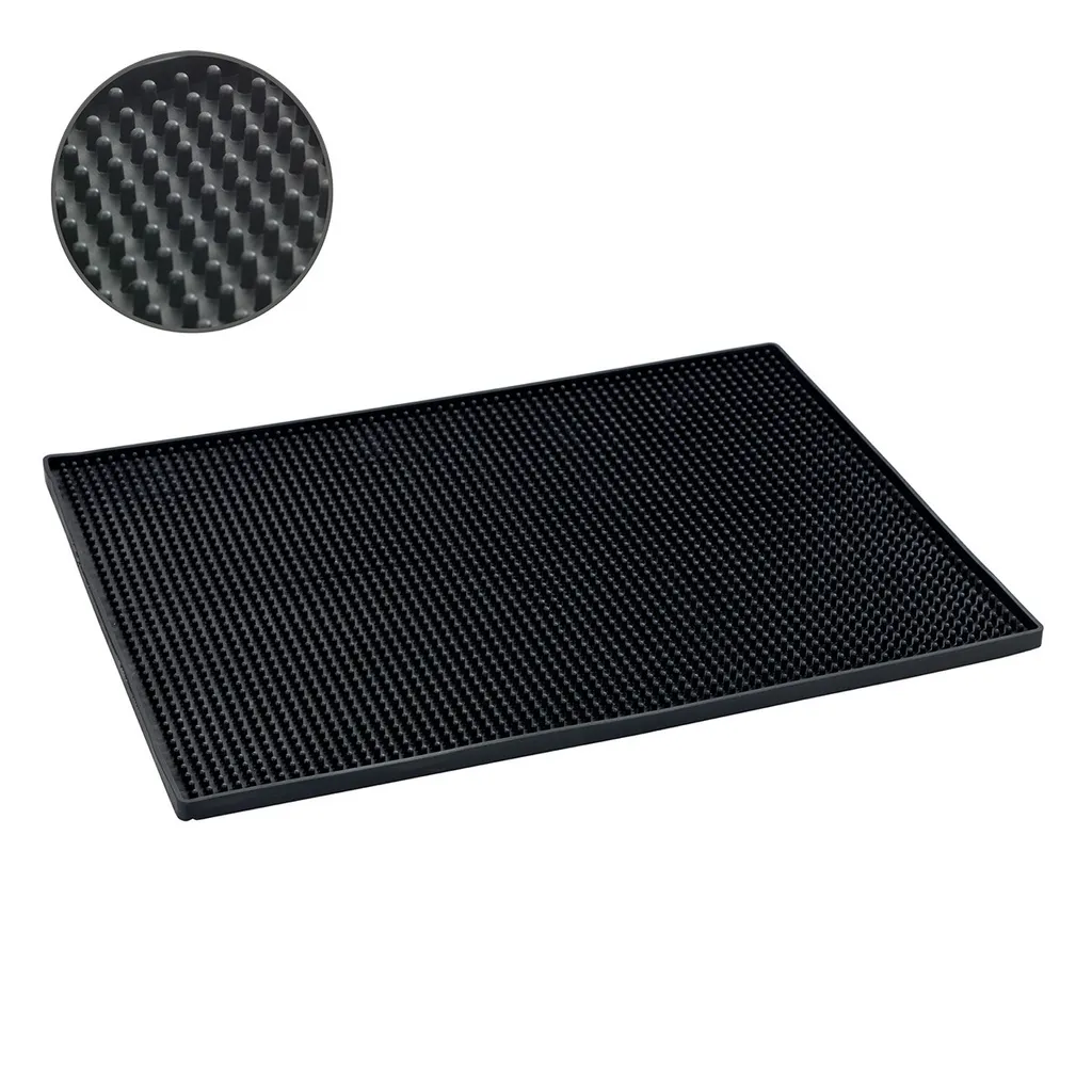 Tapis d'égouttage Maxi gris 40x30 cm contre l'eau stagnante évier