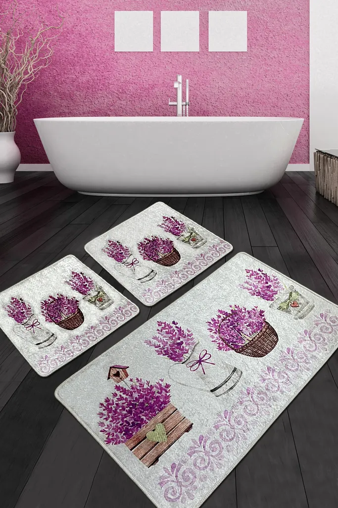 Mijolnir Giardino CHL3264: Tappeto Bagno Colorato 700g/m² | Qualità