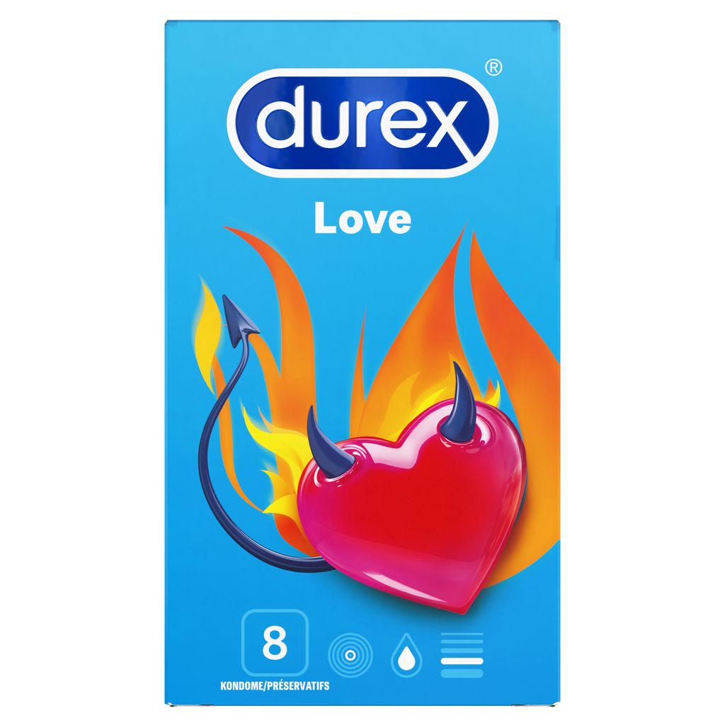 DUREX Love 8 St. -Nouveau design- Image du produit 