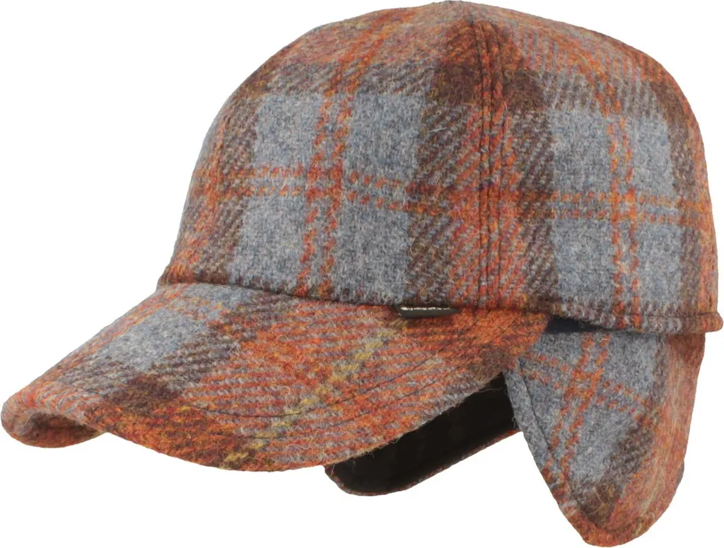 Casquette BB John Hanly en Laine Sympatex Hut-Breiter avec Cache-Oreilles