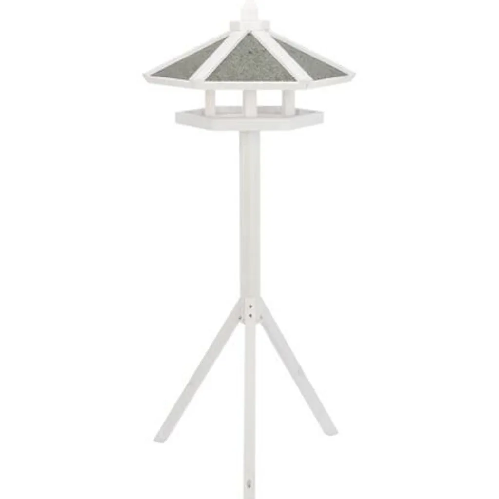 Trixie NATURA Mangeoire Oiseaux sur Trépied en Pin Blanc 1,45 m 65x46 cm