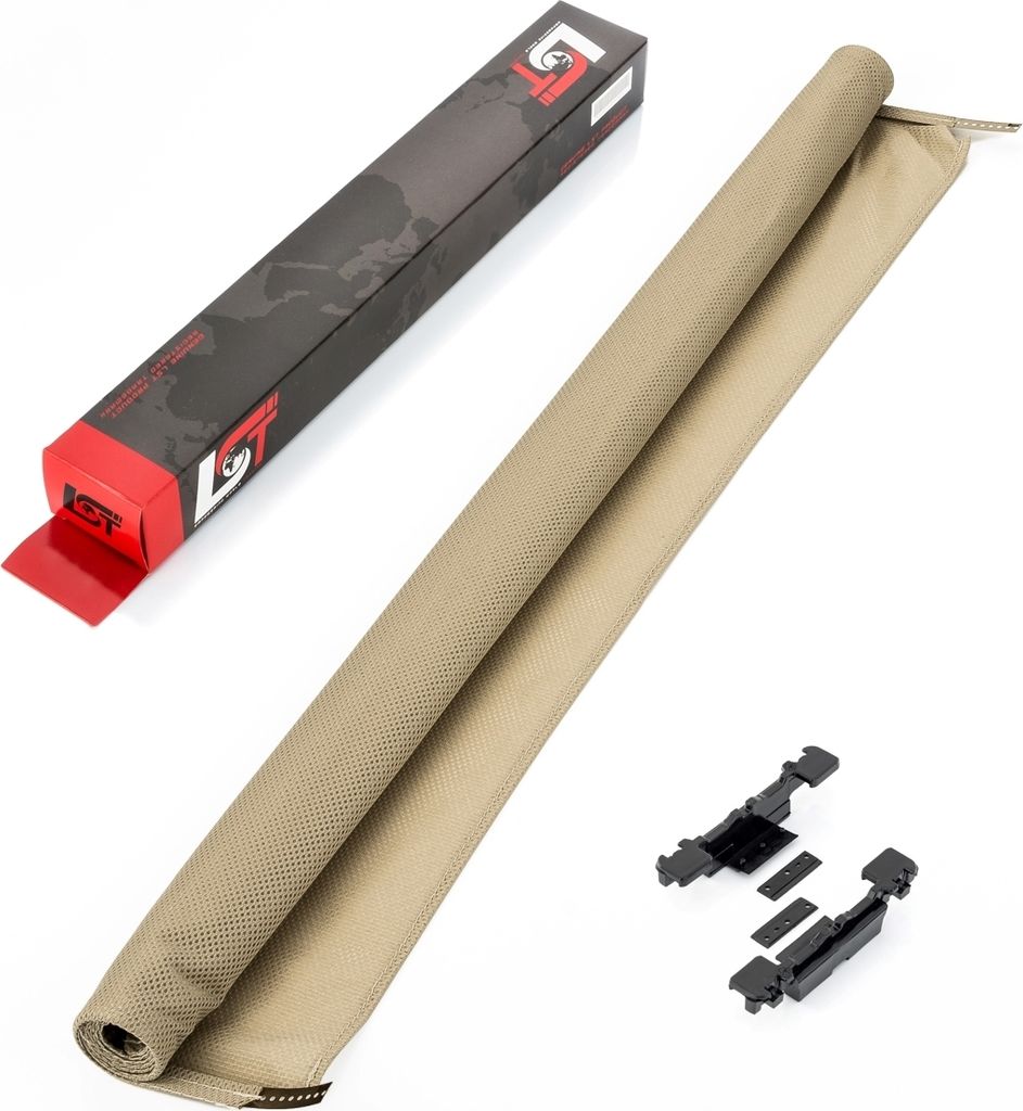 Schiebedach Sonnenblende Rollo beige zwei Gleiter für SEAT für SKODA für VW